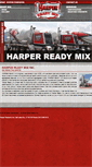 Mobile Screenshot of harperreadymixinc.com